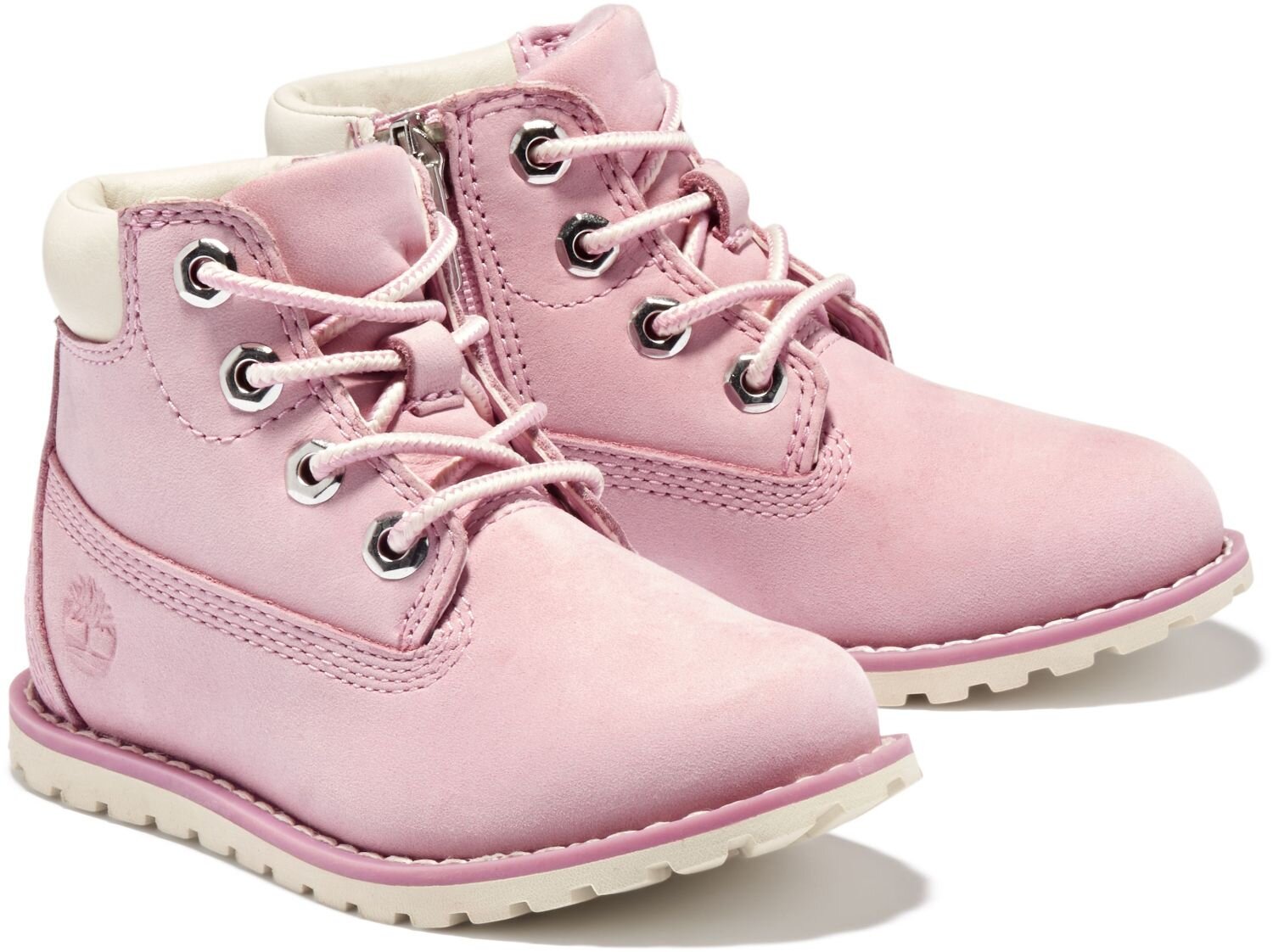 Timberland Toddler Pokey Pine Boot Pink Nubuck FOOTWEARInfant