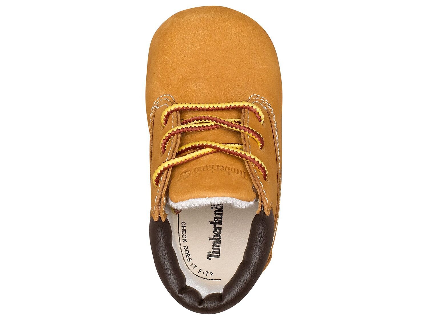 timberland crib booties and hat