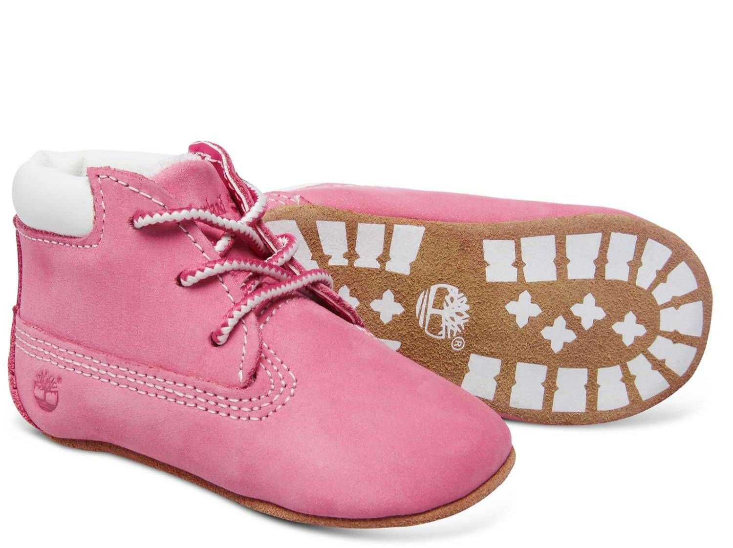 timberland crib booties and hat