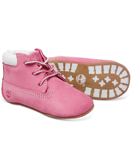 timberland crib booties and hat