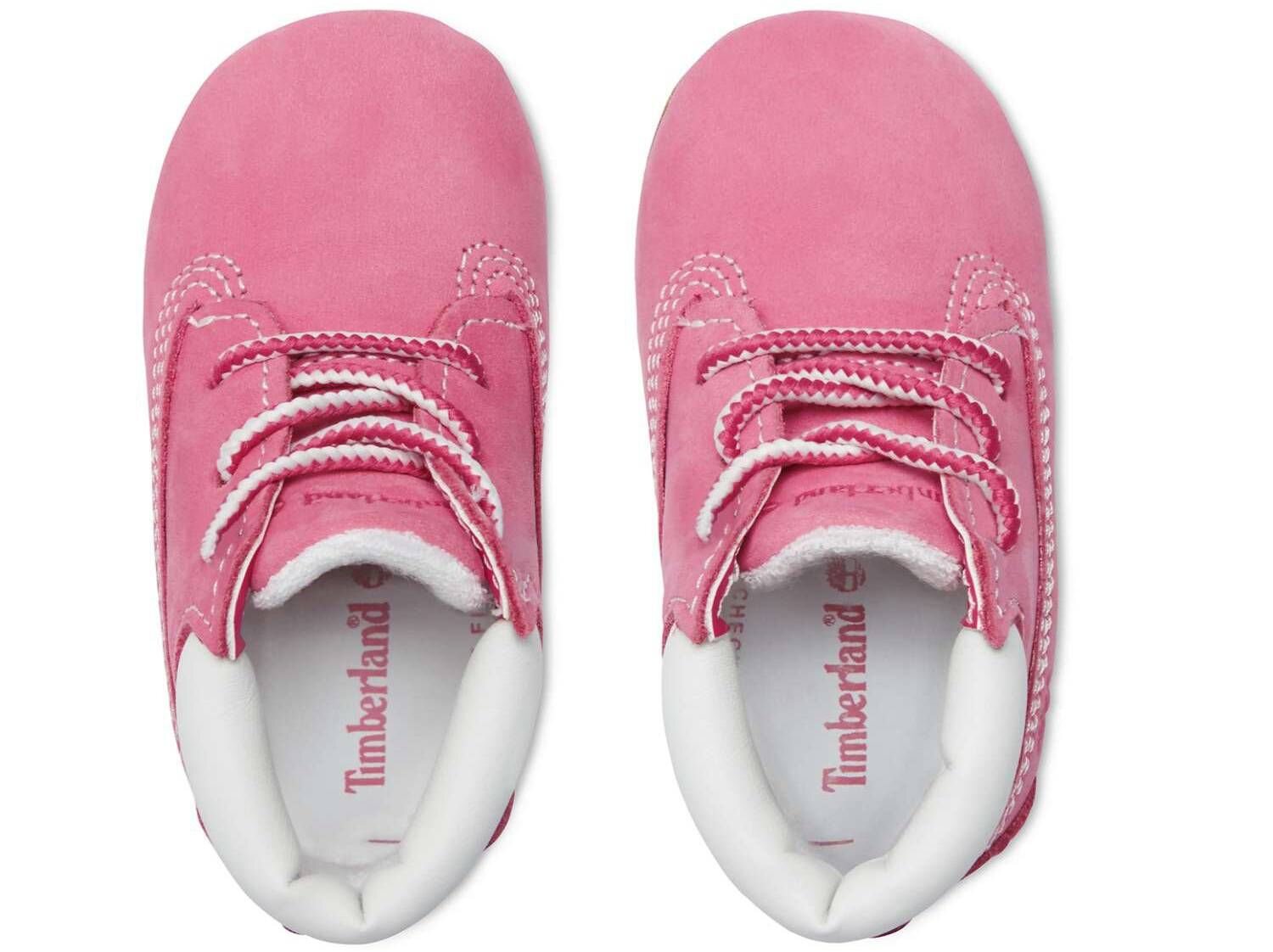 timberland booties and hat set
