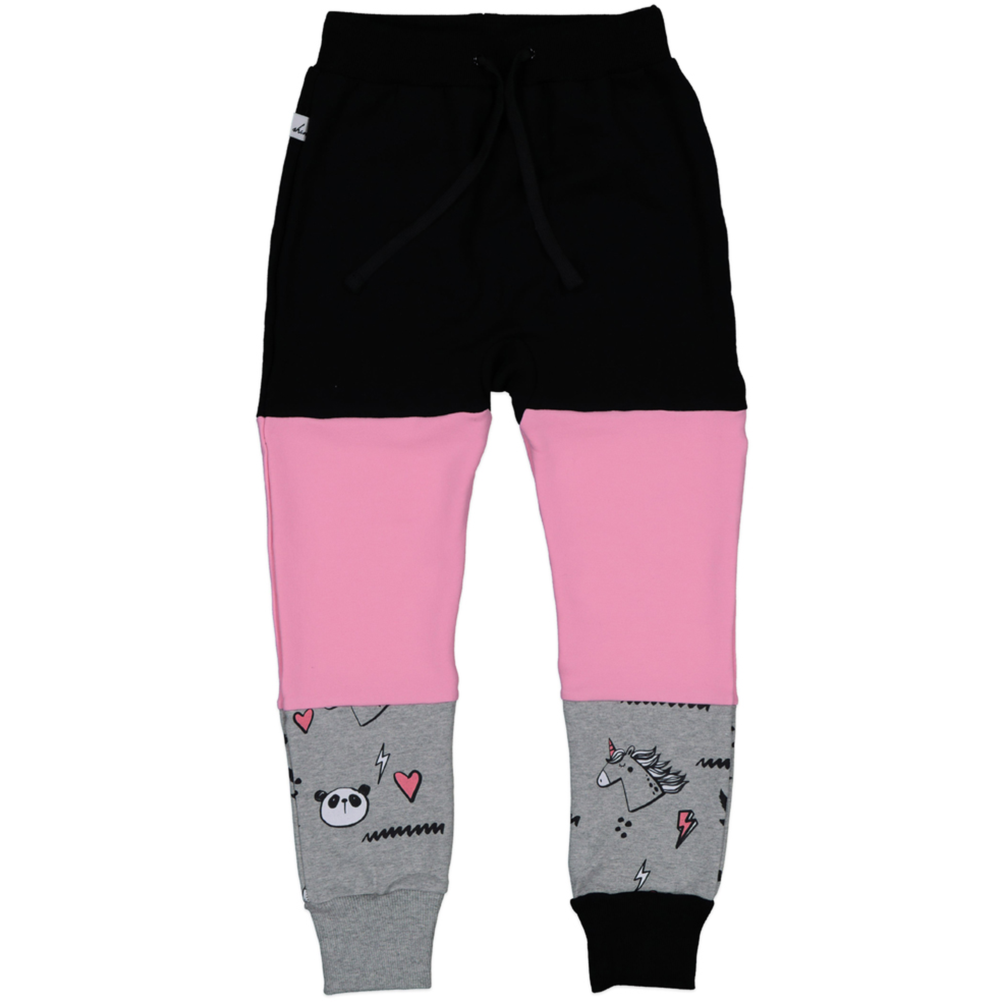 Kissed By Radicool Unicorn Panda Stack Pant - CLOTHING-GIRL-Girls PANTS ...