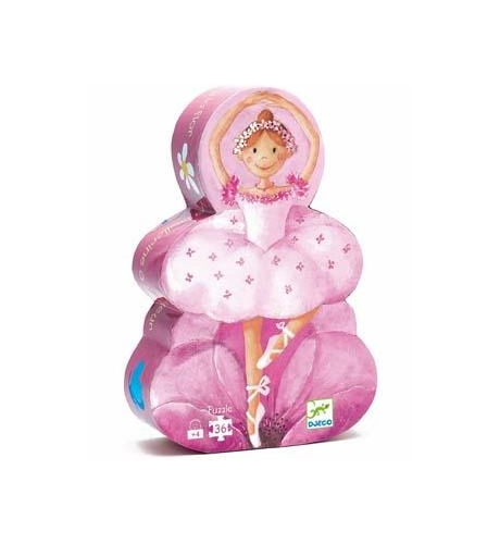 Djeco Ballerina & Flower 36pc Puzzle
