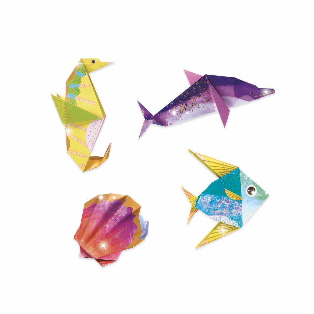 Djeco Origami - Sea Creatures - PLAY-Art & Craft : Kids Clothing NZ