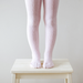 Lamington Merino Tights Cable - Cherry Blossom