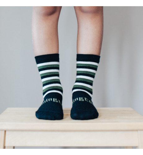 Lamington Merino Crew Socks - Cadet