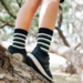 Lamington Merino Crew Socks - Cadet