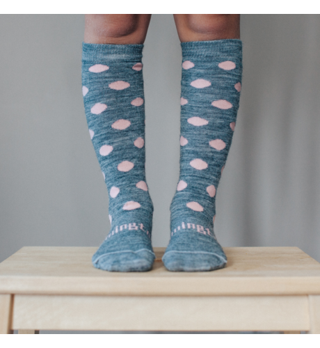 Lamington Merino Socks - Pompom