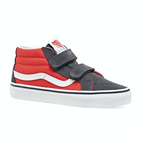 Vans Kids SK-8 Mid Velcro 2-Tone Grey 