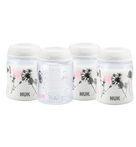 Nuk Breast Milk Containers - 4 Pk