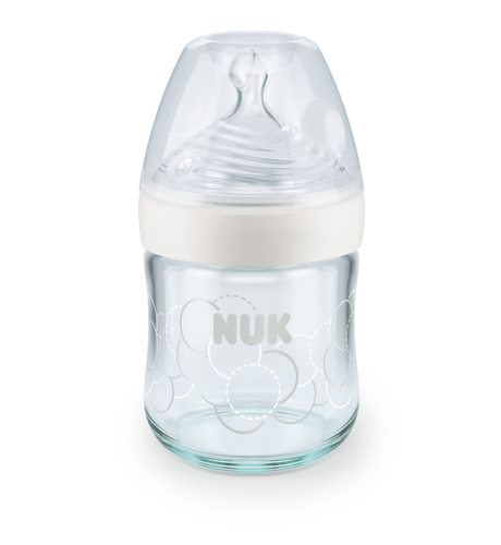 NUK Nature Sense Glass Bottle 120ml