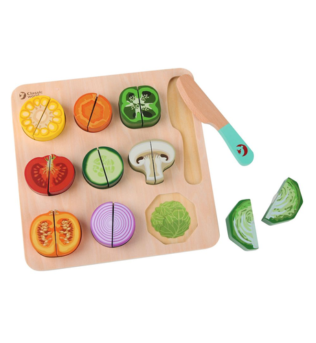 Wooden Cutting Vege Puzzle