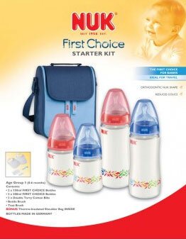 nuk first choice starter kit