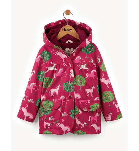 Hatley Pony Orchard Girls Raincoat CLOTHING-RAINWEAR Kids