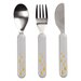 DBD Cutlery Set Grey/Gold