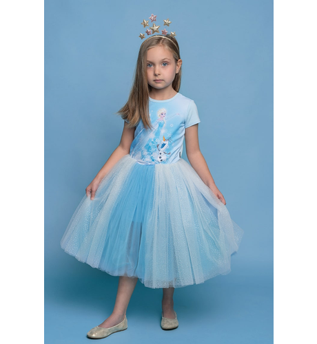 Rock Your Kid Elsa Flounce Dress