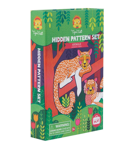 Tiger Tribe Hidden Pattern Animals