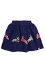 Lilly & Sid Applique Cord Skirt
