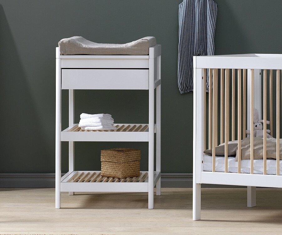 Troll Lukas Tone Change Table White/Whitewash BABY