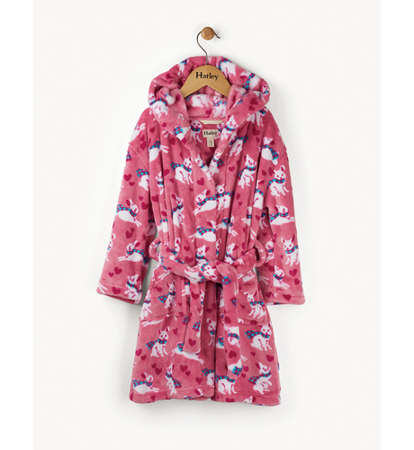 Hatley Winter Bunnies Fleece Robe
