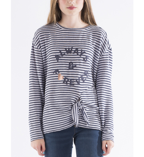 Eve's Sister L/S Forever Tee - Stripe