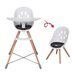 Phil & Teds Poppy Highchair - Wooden Legs