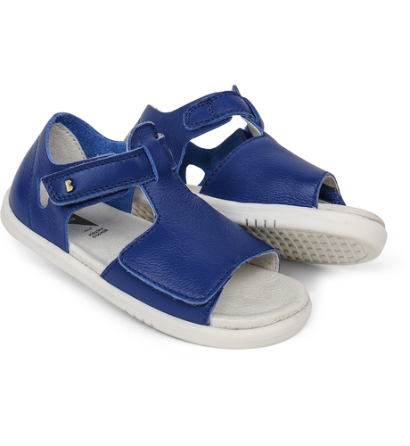 Bobux i-Walk Mirror Sandal - Blueberry/White Sole