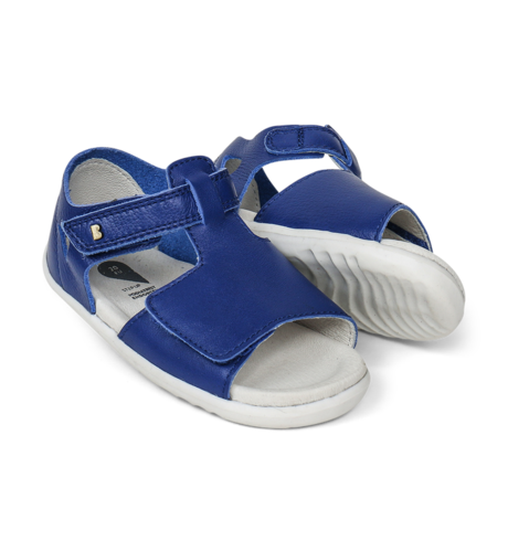 Bobux Step-Up Mirror Sandal - Blueberry/White Sole