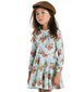 Rock Your Kid Basket Of Flowers Waisted Dress