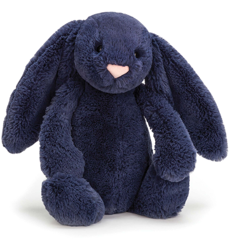 Jellycat Bashful Navy Bunny - Small