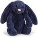 Jellycat Bashful Navy Bunny - Small