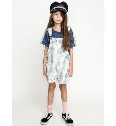 Missie Munster Saylor Overall - Tie Dye Denim