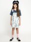 Missie Munster Saylor Overall - Tie Dye Denim