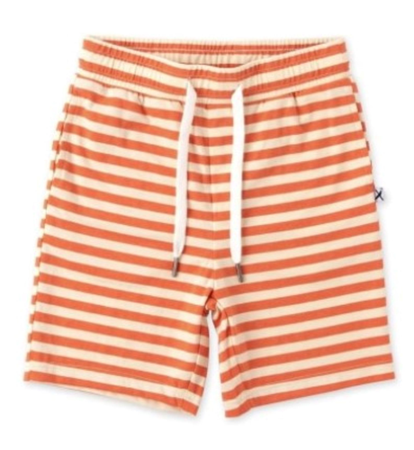 Minti Hendrix Short - Tangerine Stripe
