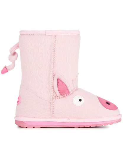 Emu Little Creatures Boot - Pink Piggy