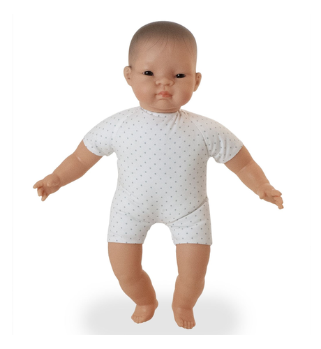 Miniland Asian Soft-Bodied Doll - 40cm
