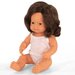 Miniland Doll Caucasian Girl Brunette - 38 cm (Boxed)