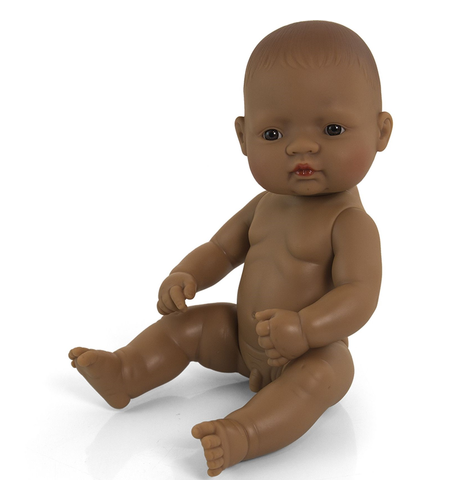 Miniland Doll Hispanic Boy - 32 cm