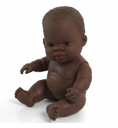 Miniland Doll African Girl - 21 cm