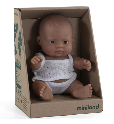 Miniland Doll Latin Girl - 21 cm (Boxed)