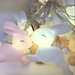 Stellar Haus Pastel Bunny Fairy String Lights