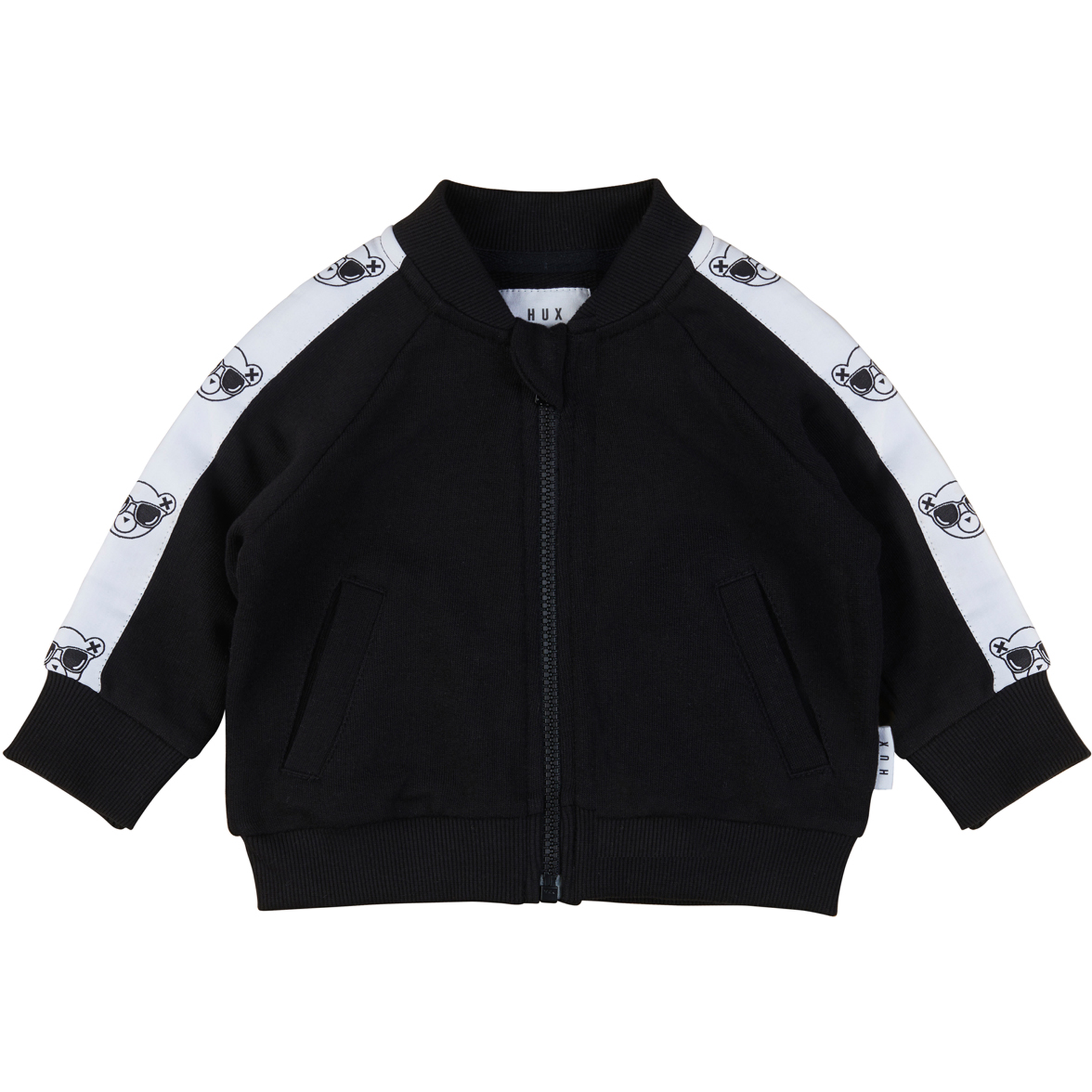 Huxbaby Hux Track Jacket - Black - SALE-Boys Clothing : Kids Clothing ...