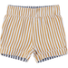 Huxbaby Reversible Chino Short - Navy/Mustard Stripe