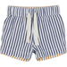 Huxbaby Reversible Chino Short - Navy/Mustard Stripe