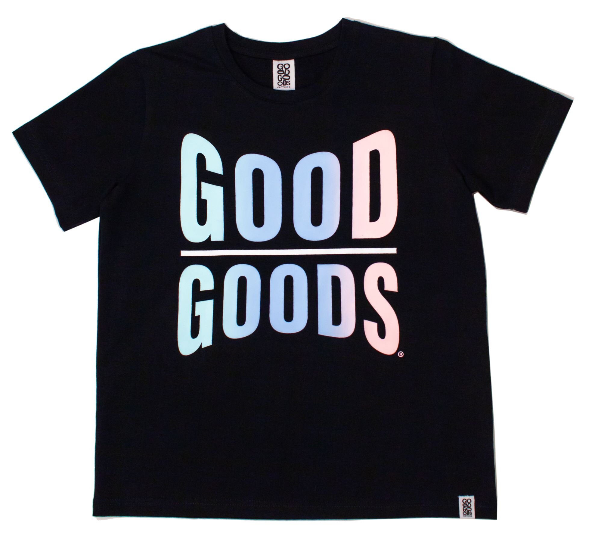 Good Goods Issy Tee Echo Black CLOTHINGGIRLGirls L/S Tees Kids