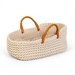 Astrup Knitted Doll Basket & Bedding Set 50cm