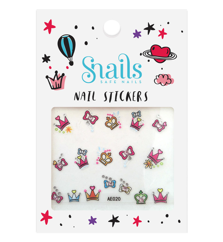Snails Nail Stickers - Perfect Princess