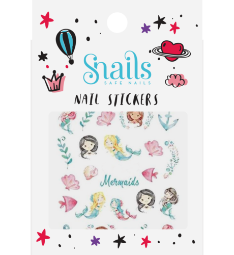 Snails Nail Stickers - Mermaids