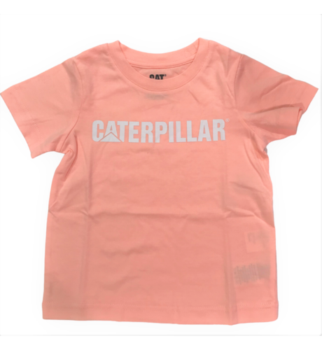 CAT Caterpillar Tee - Peach Bud