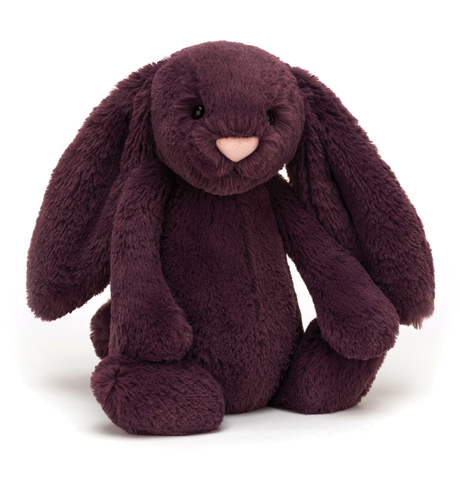 Jellycat Bashful Plum Bunny Medium